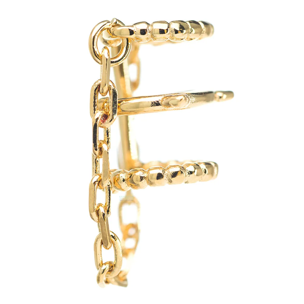 "Chained Love" EAR CUFF (non piercing)