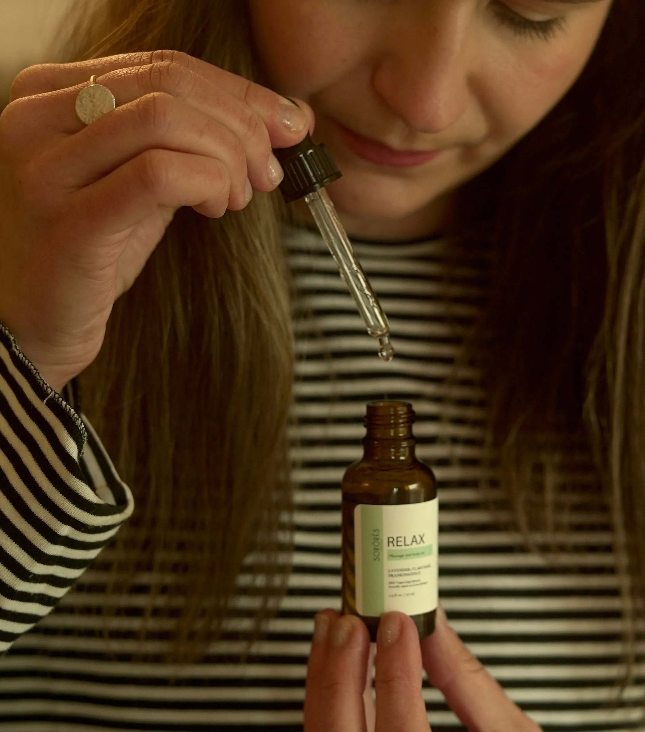 RELAXING massage and body oil