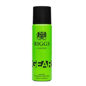 RIGGS LONDON GEAR DEODORANT BODY SPRAY 200ML