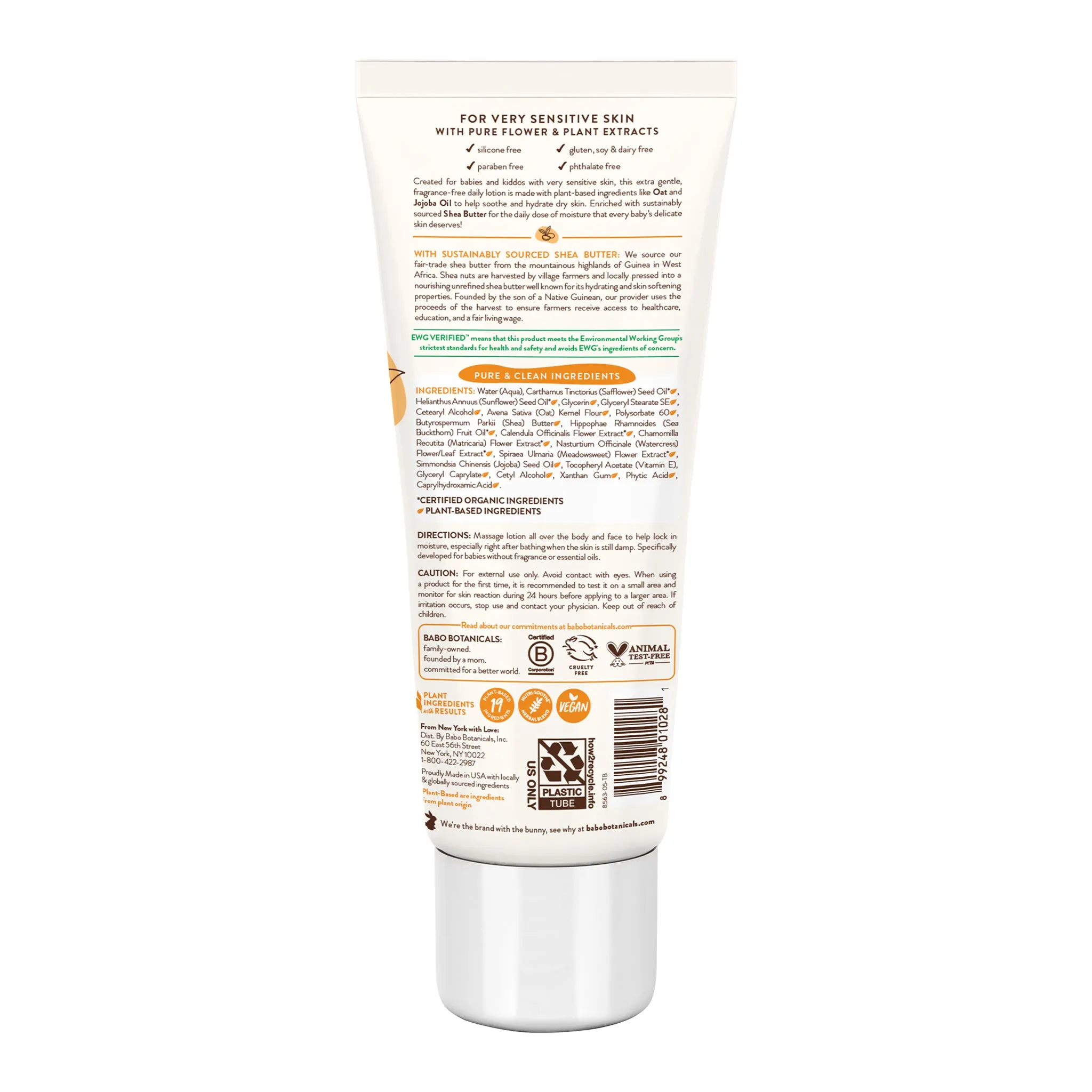 Sensitive Baby Fragrance Free Daily Hydra Lotion