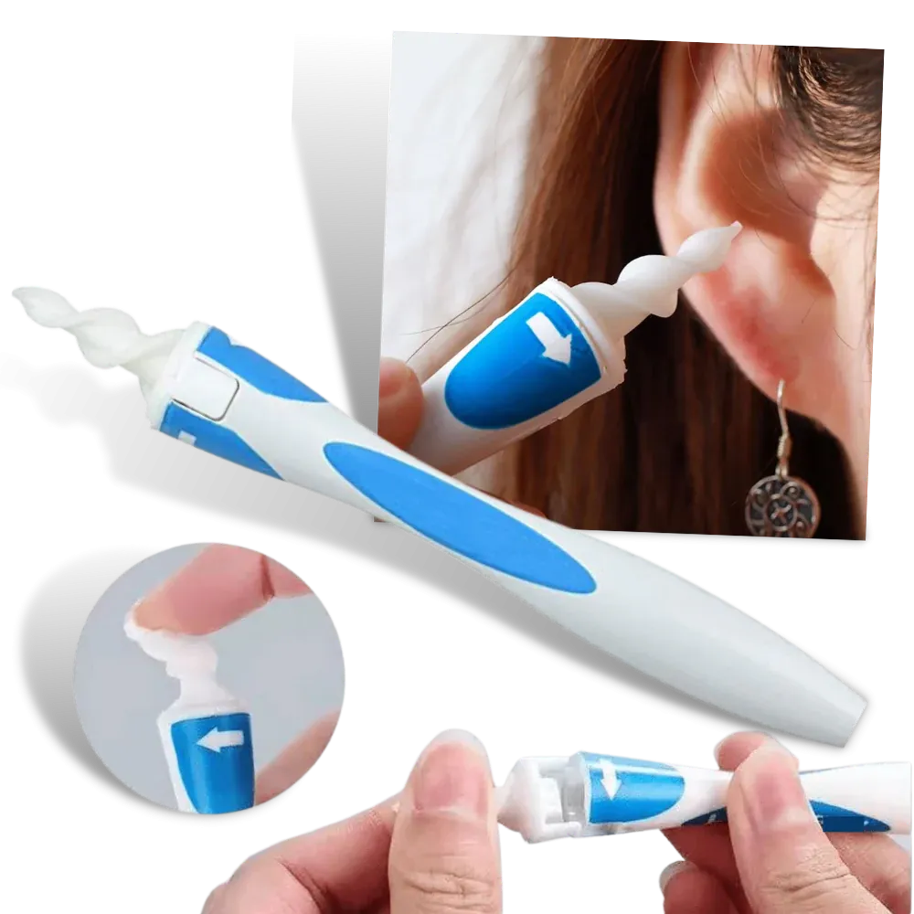 Silicone Spiral Ear Cleaner Tool