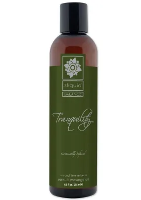 Sliquid Balance Massage Tranquility Coconut Lime Verbena