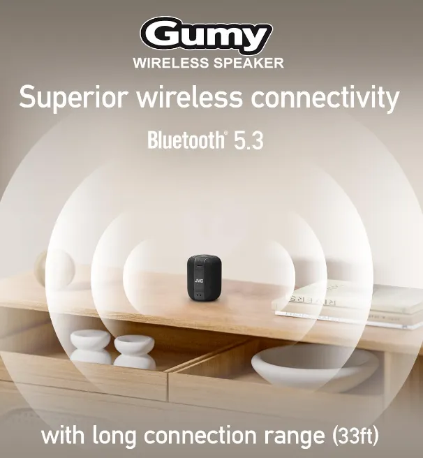 Special Bundle JVC Open Ear "Nearphones" Black   FREE Wireless Speaker