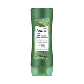 SUAVE TEA TREE & HEMP SEED OIL REVITALIZING CONDITIONER 373ML