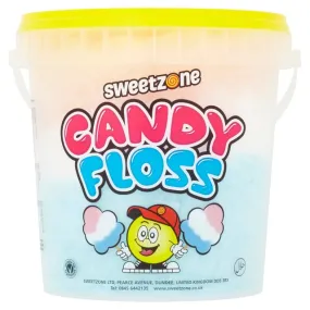 Sweetzone Candy Floss 50g Tubs - 6 Count