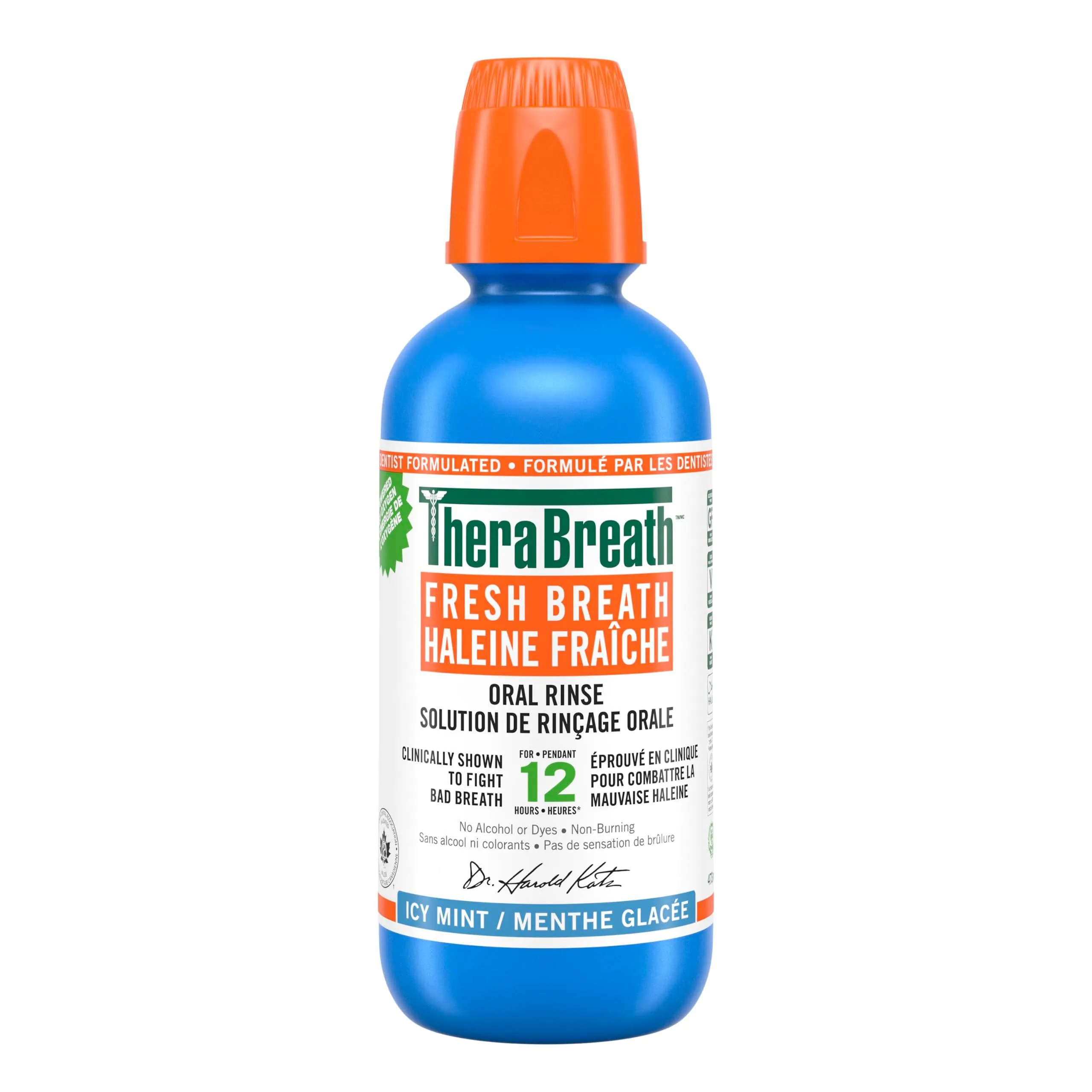 Thera Breath Fresh Breath Oral Rinse - Icy Mint