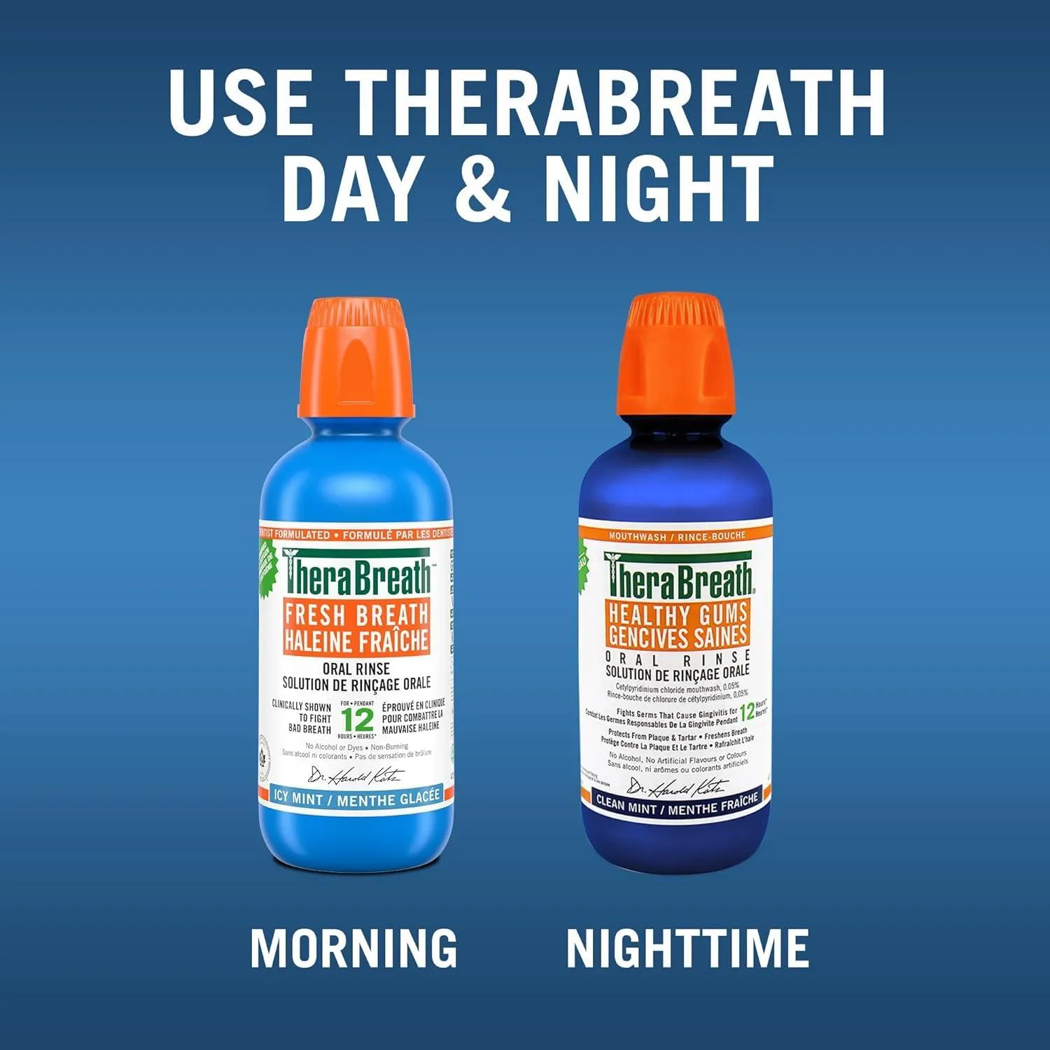 Thera Breath Fresh Breath Oral Rinse - Icy Mint
