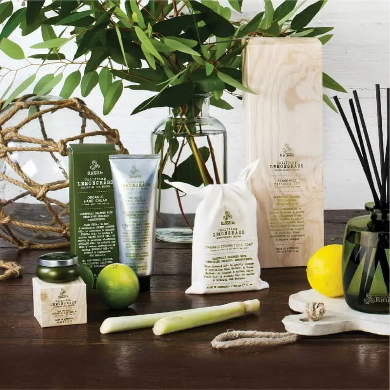 Urban Rituelle Lemongrass, Lemon Myrtle, Grapefruit & Eucalyptus Blend Hand Cream