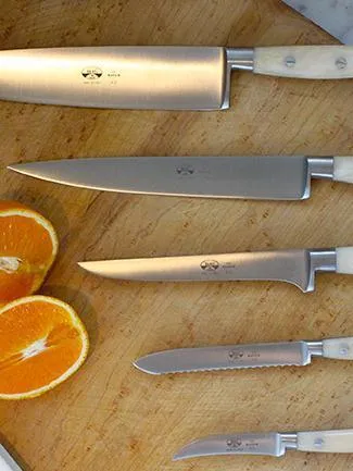 Utility Knife by Berti with Wood Block