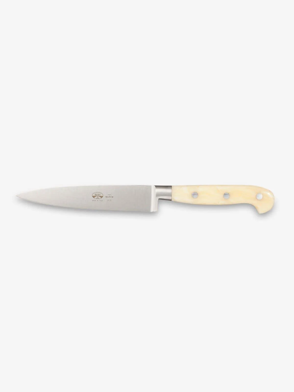 Utility Knife by Berti with Wood Block