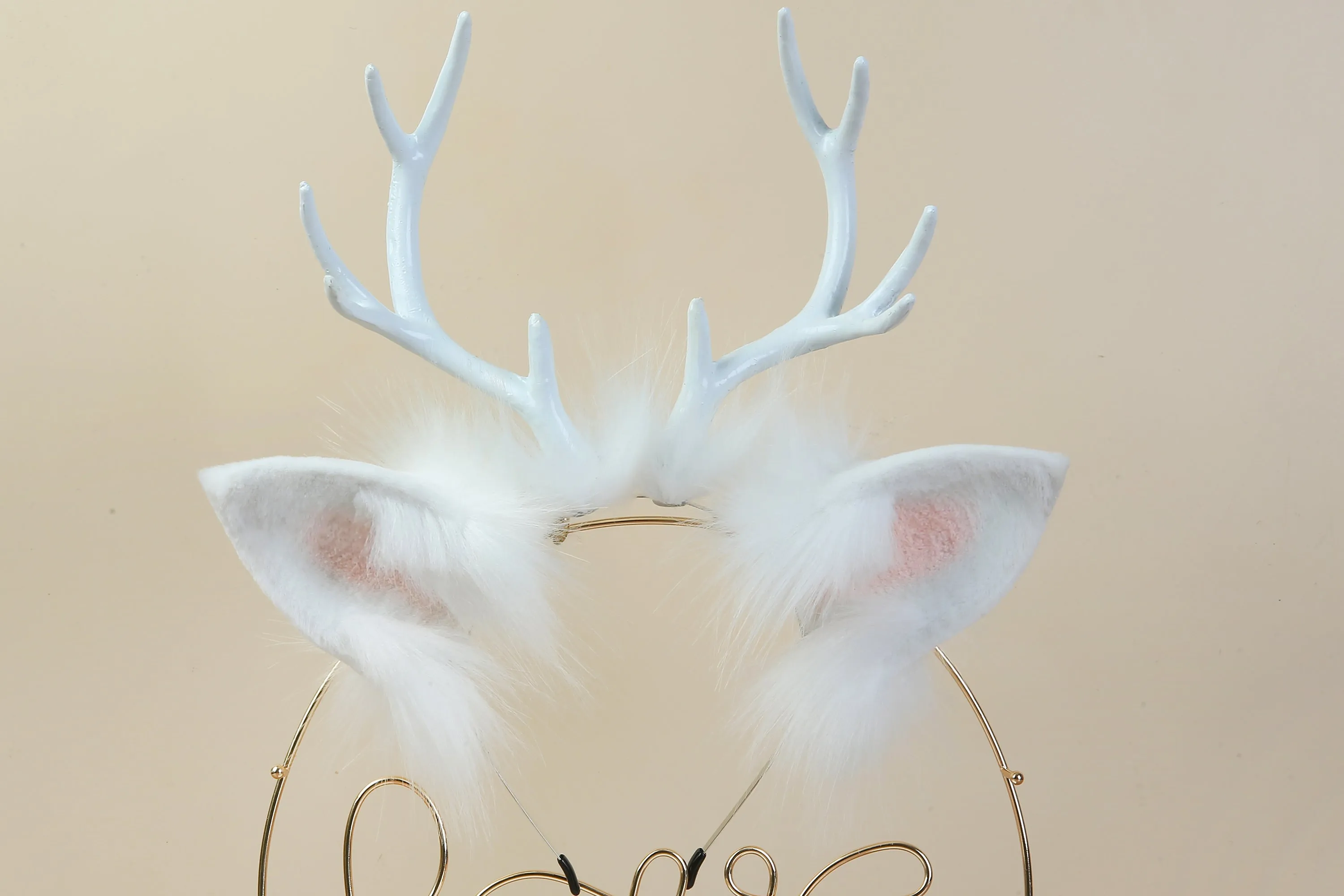 white deer tail plug and ear set cosplay deer ear and tail set pet play anime tail butt plug and ear set bdsm toy sextoy for couple