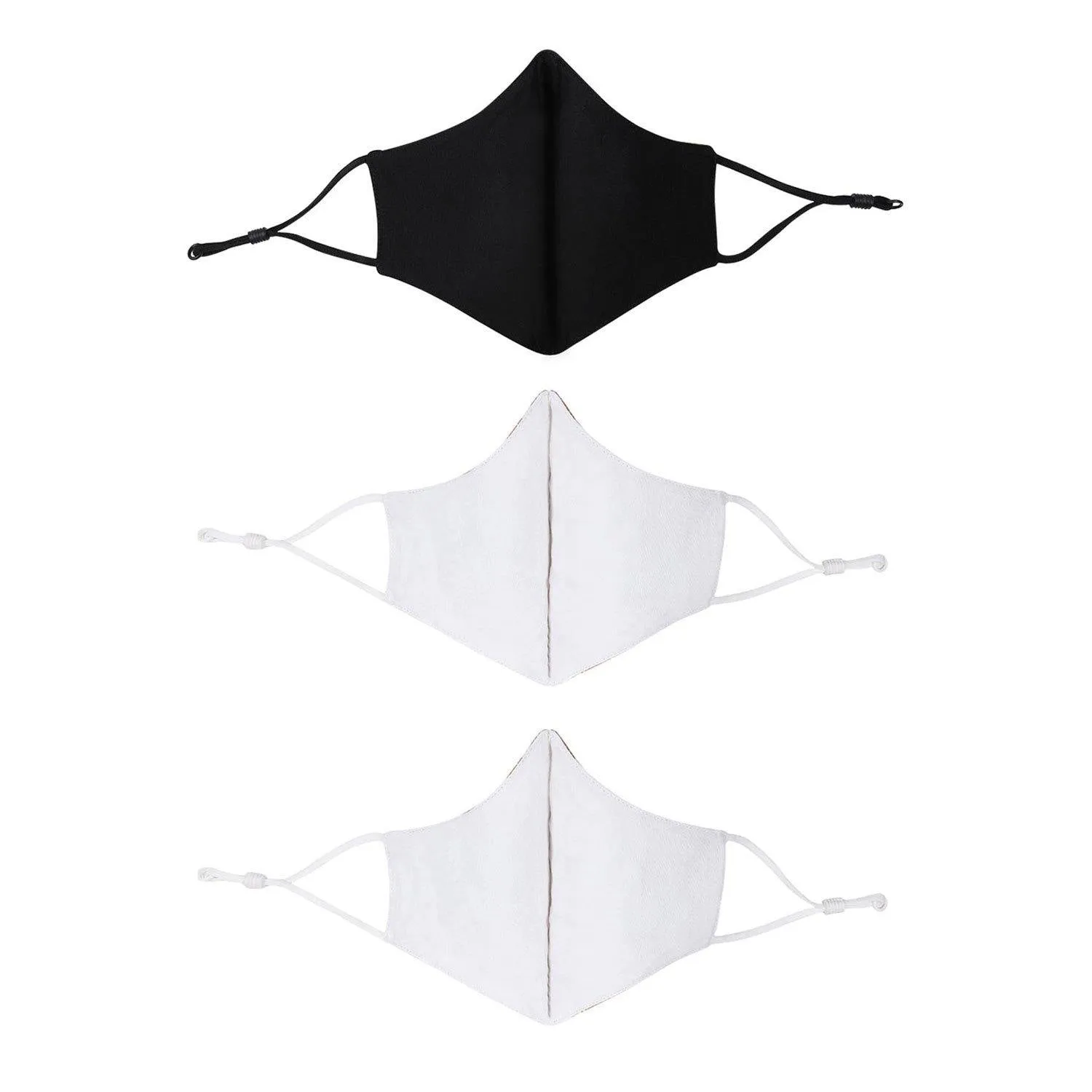 Women's Printed Cotton Face Mask  - Pack of 3